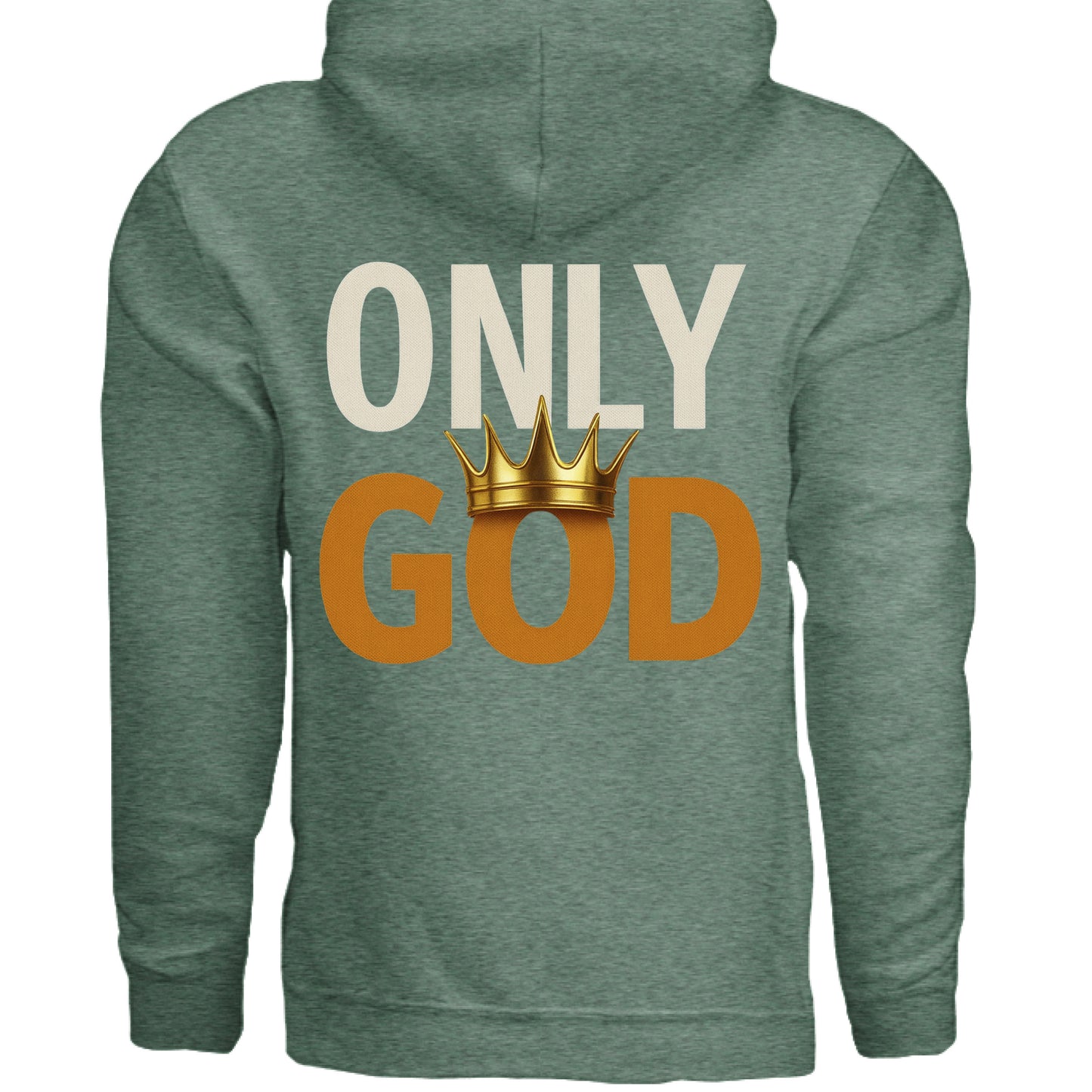 Heather Sport Dark Green - BACK