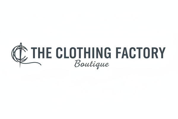 THE CLOTHING FACTORY Boutique Logo